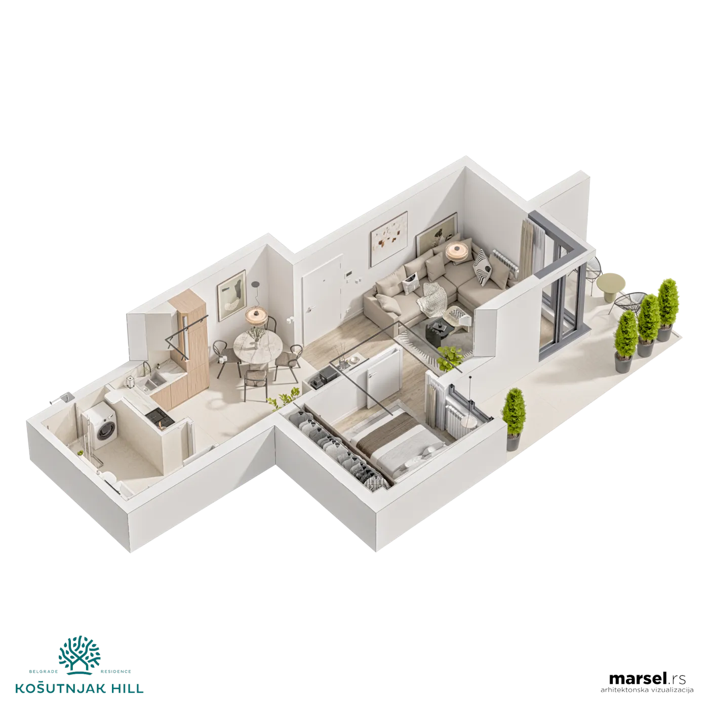 3D osnova, ugao 3