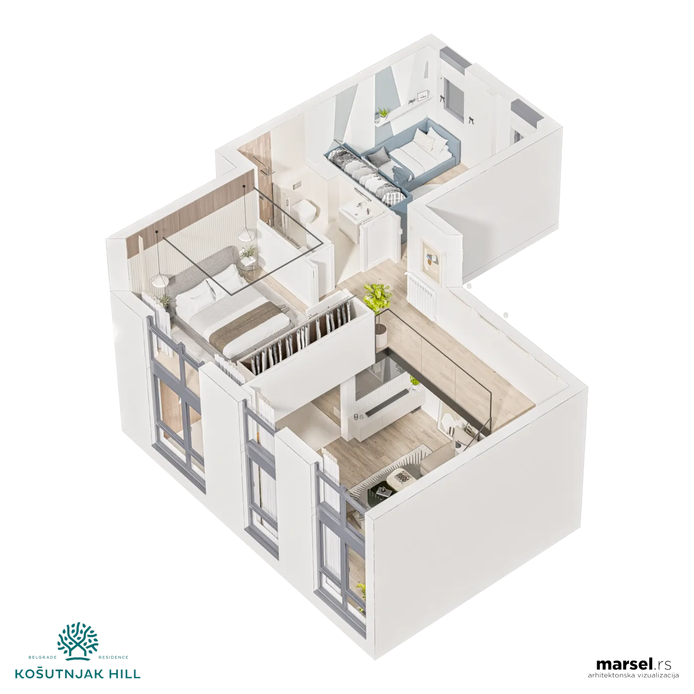 3D osnova, ugao 8