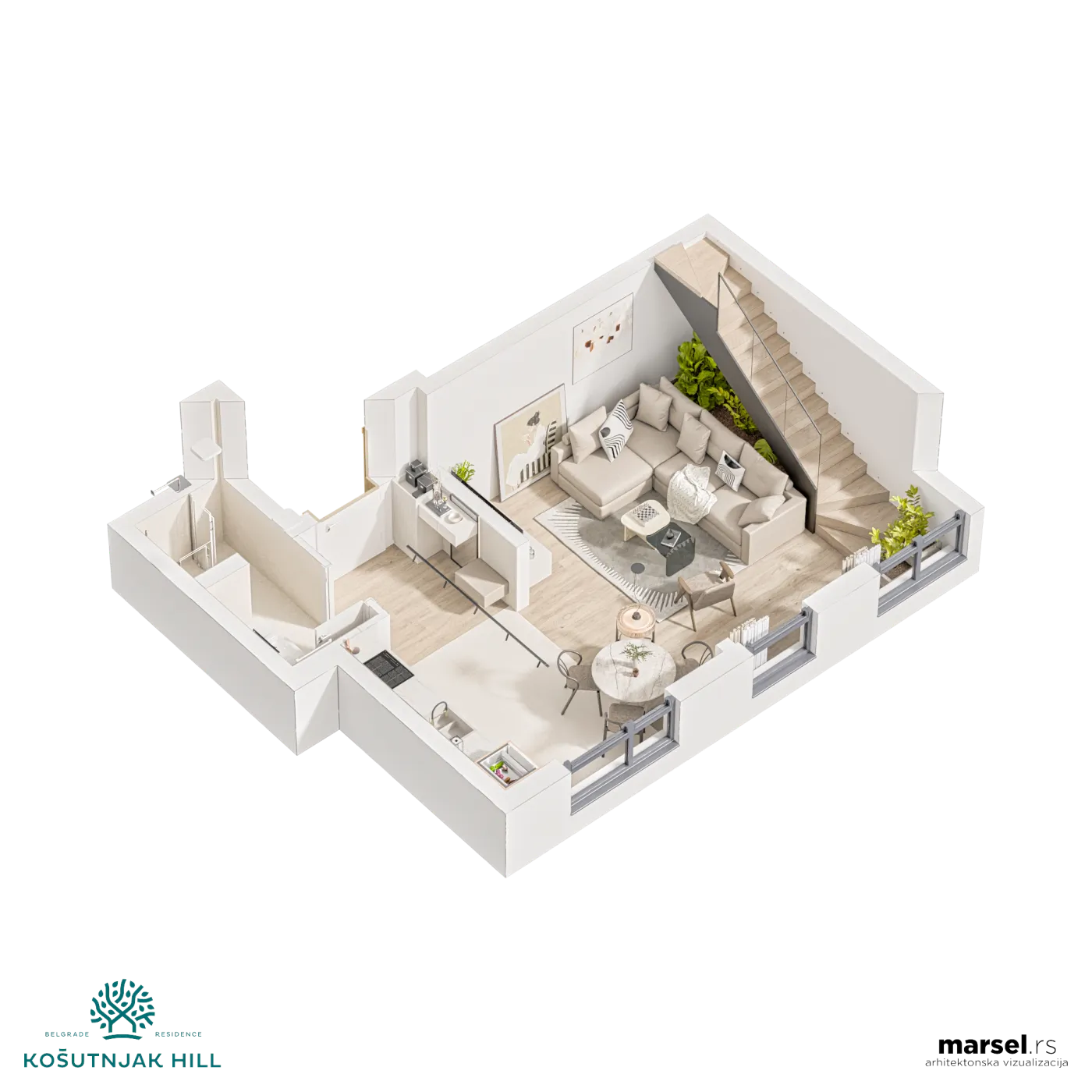 3D osnova, ugao 3