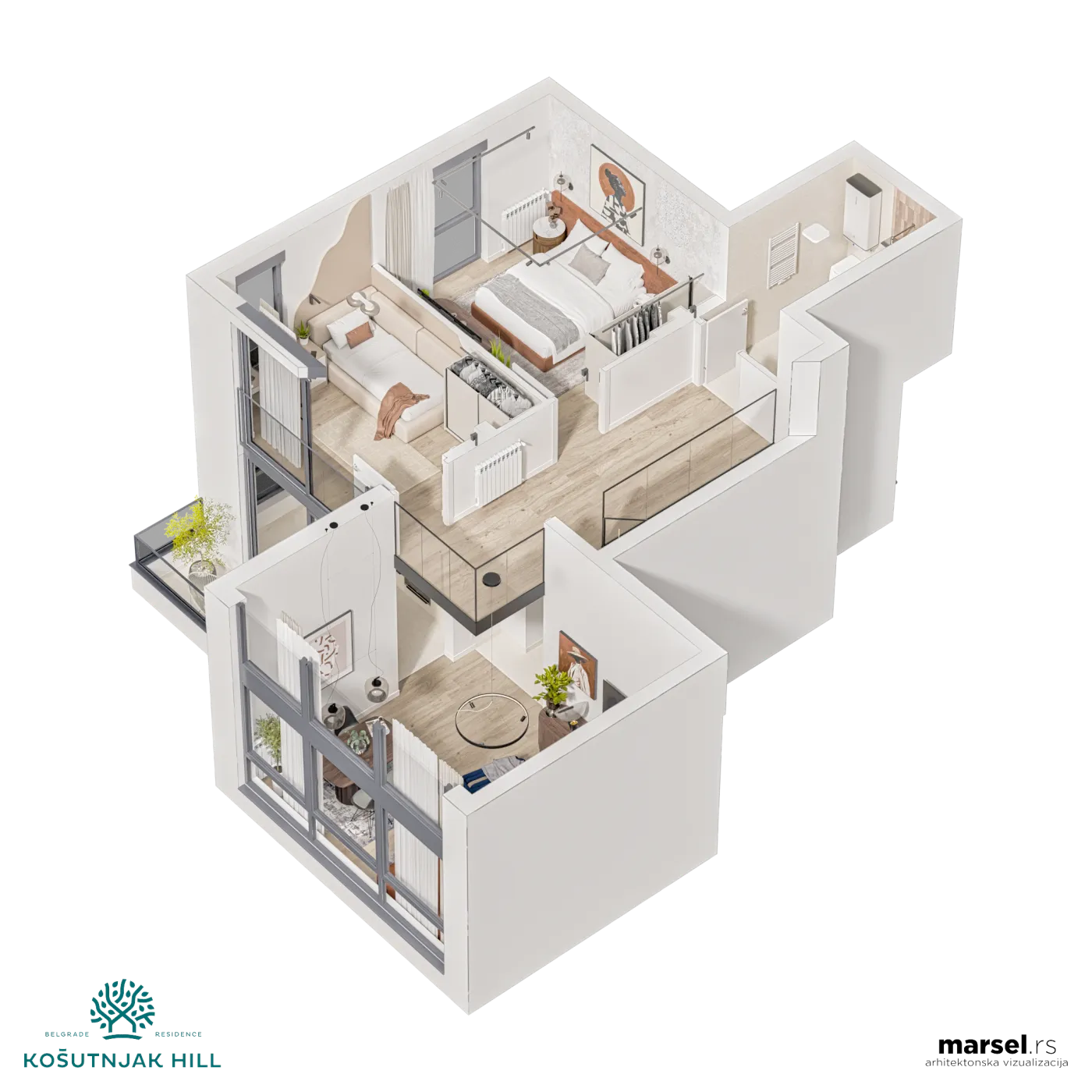 3D osnova, ugao 8