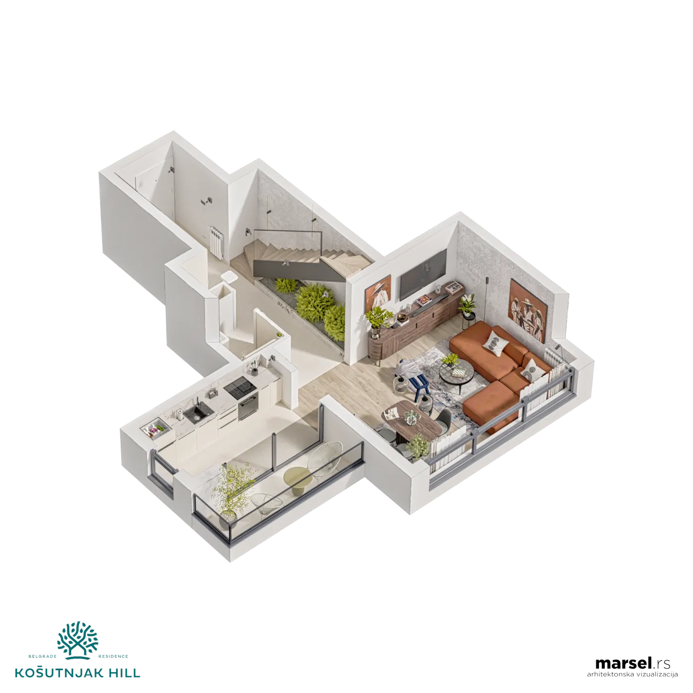 3D osnova, ugao 3