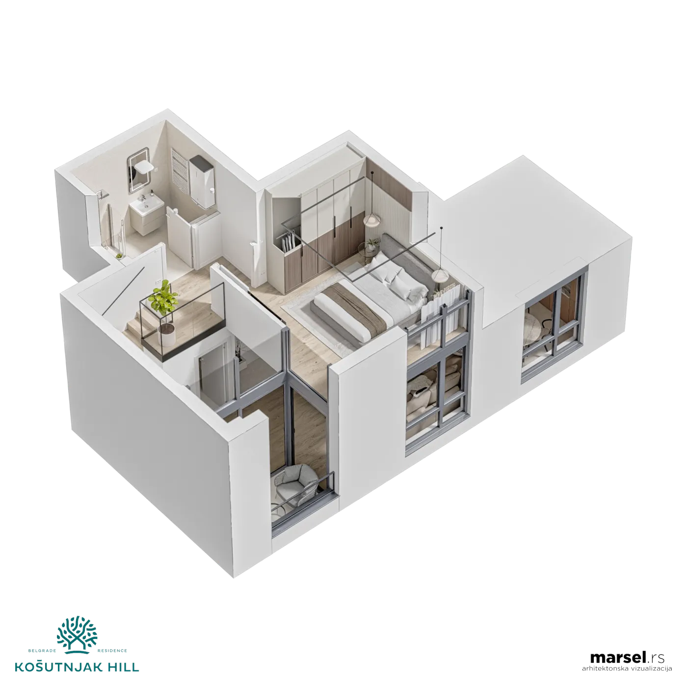 3D osnova, ugao 7