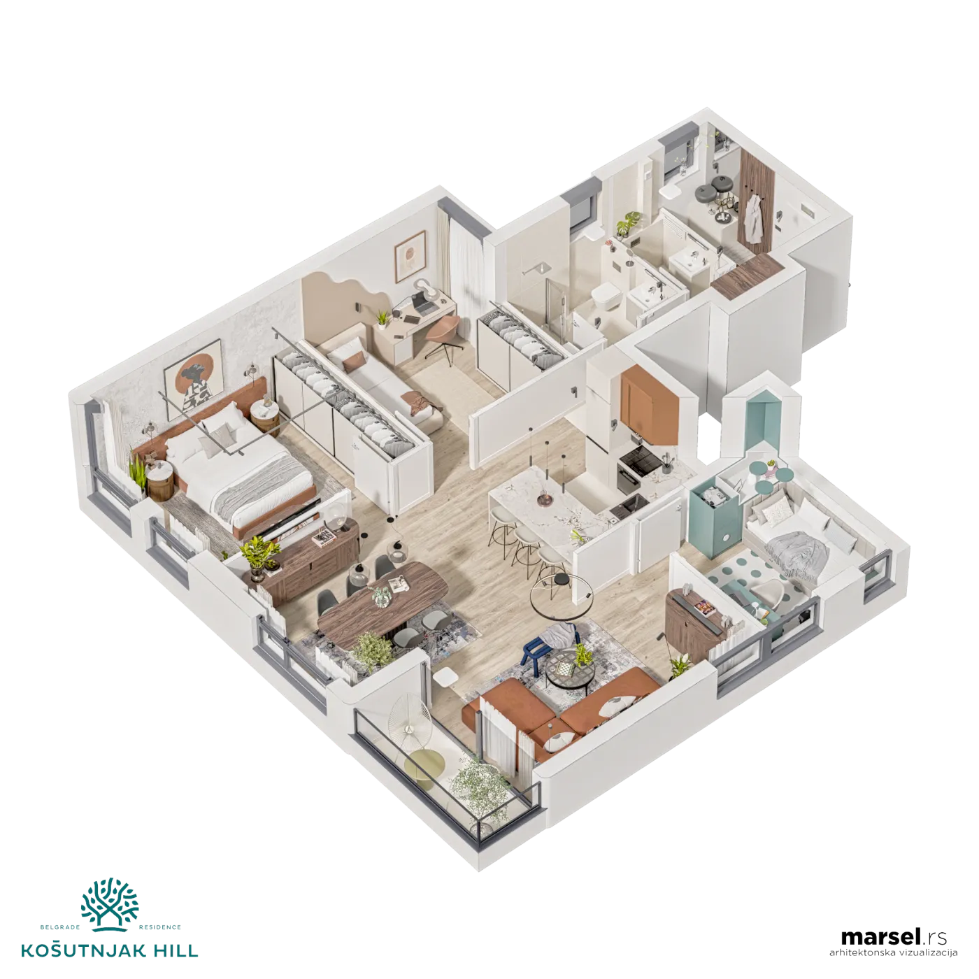 3D osnova, ugao 4