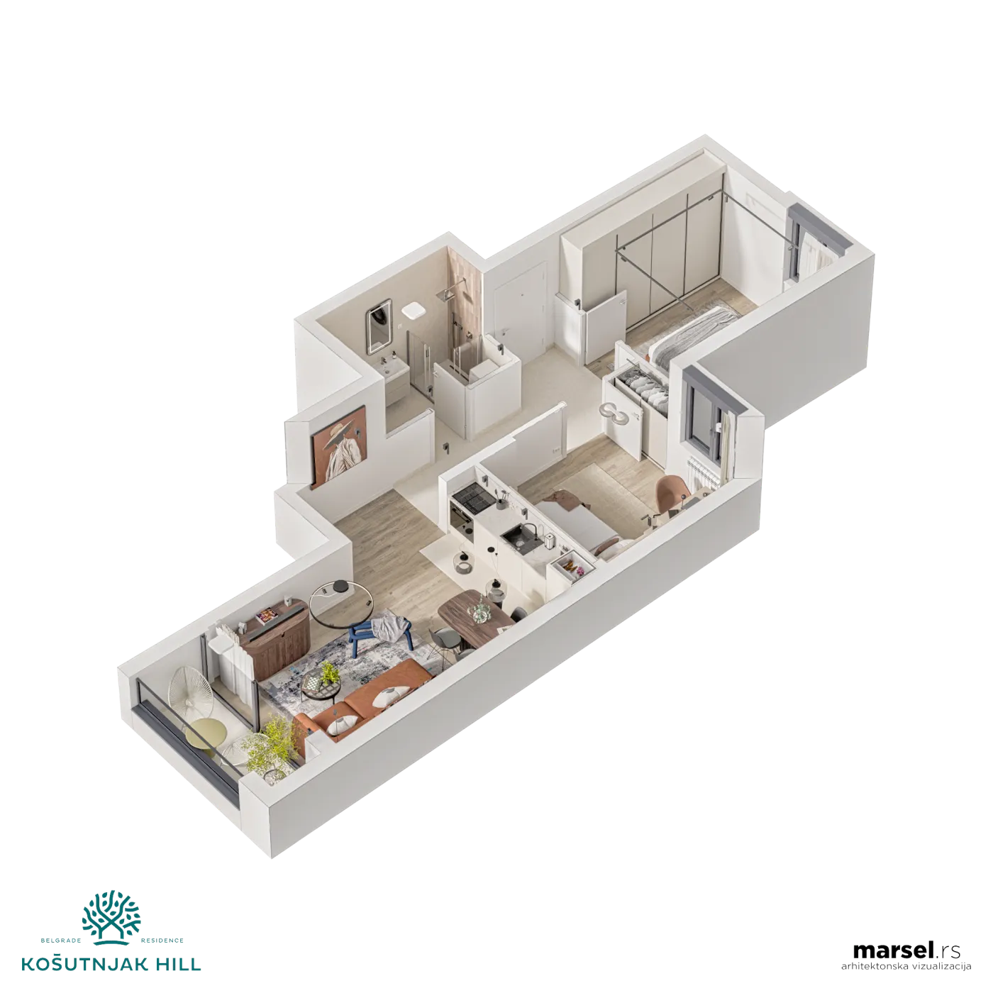 3D osnova, ugao 3